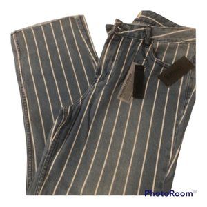 BUFFALO Richie white striped jeans size 29